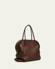 THE ROW Agnes 15 Curved Leather Top-Handle Bag - 3