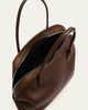 THE ROW Agnes 15 Curved Leather Top-Handle Bag - 4