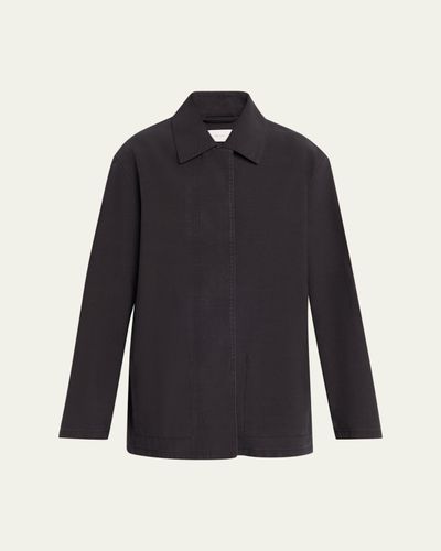 THE ROW Baeza Cotton Single-Breasted Jacket