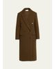 The Row Bamira Wool Double-Breasted Long Coat - 1