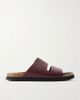 THE ROW Band leather flat sandals - 1