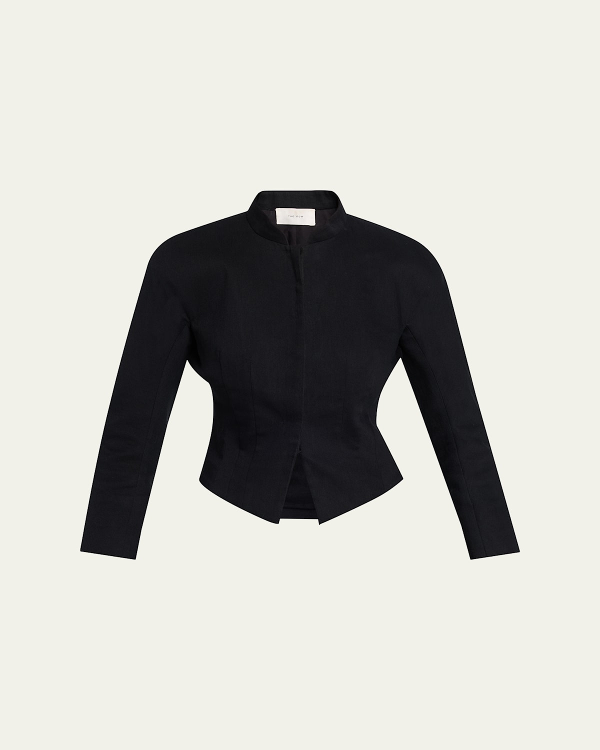 THE ROW Bastien Single-Breasted Fitted Jacket