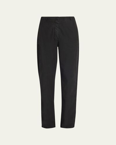 THE ROW Bayou Cotton Toile Barrel-Leg Pants