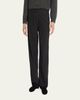 THE ROW Bayou Cotton Toile Barrel-Leg Pants - 4
