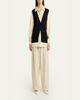 THE ROW Beta Silk Shantung Pajama Pants - 2