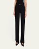 THE ROW Carlyl Mid-Rise Straight-Leg Jeans - 4