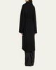 THE ROW Ciara Wool-Cashmere Belted Wrap Coat - 3