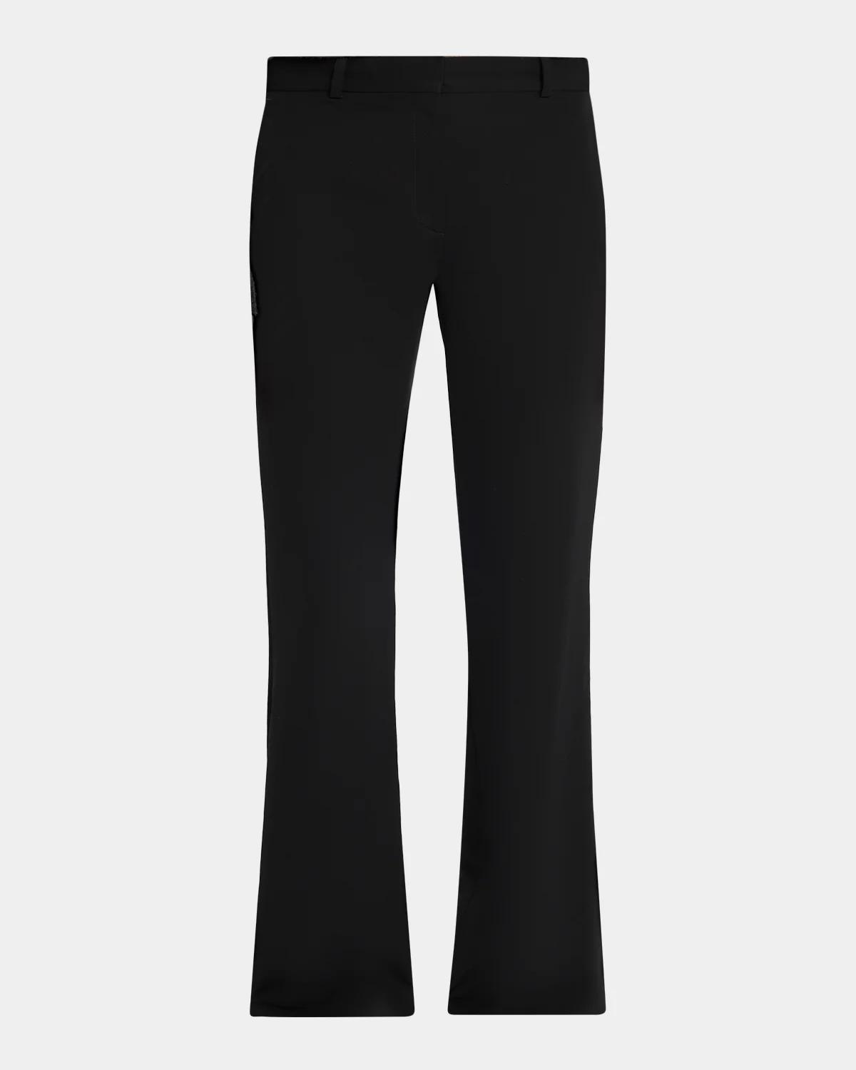 The Row Coleman Wool Straight-Leg Pants