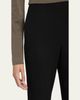 THE ROW Cyril Wool Slim-Leg Pants - 5