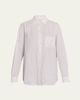 THE ROW Dalan Check Cotton Poplin Button-Down Shirt - 1