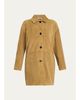 The Row Damir Suede Single-Breasted Car Coat - 1
