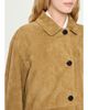 The Row Damir Suede Single-Breasted Car Coat - 5