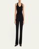 THE ROW Danel Wool-Silk Rib Tank Top - 2