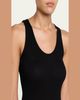 THE ROW Danel Wool-Silk Rib Tank Top - 5