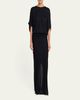 THE ROW Delyra Ruched Jersey Maxi Dress - 2