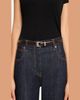 THE ROW Downtown Slim Leather Belt - 2