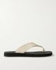 THE ROW Dune Classic Ginza leather flip flops - 1