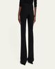 THE ROW Fabien Silk Twill Bootcut Pants - 3