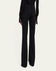 THE ROW Fabien Wool-Stretch Bootcut Pants - 3