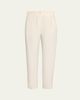 THE ROW Faro Pleated Tapered-Leg Ankle Pants - 1