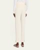 THE ROW Faro Pleated Tapered-Leg Ankle Pants - 3