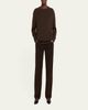 THE ROW Frava Corduroy Straight-Leg Pants - 2