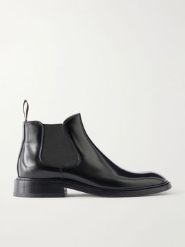 THE ROW Gable leather ankle boot