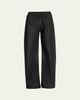 THE ROW Gala Silk Taffeta Wide-Leg Pull-On Pants - 1