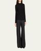 THE ROW Gala Silk Taffeta Wide-Leg Pull-On Pants - 2