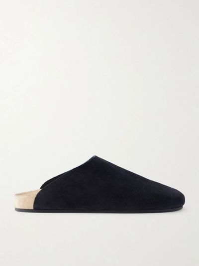 THE ROW Hudson suede flats