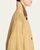 THE ROW Ina Corduroy Collar Single-Breasted Car Coat - 5