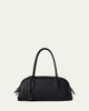 THE ROW India East-West Leather Bowling Shoulder Bag - 1