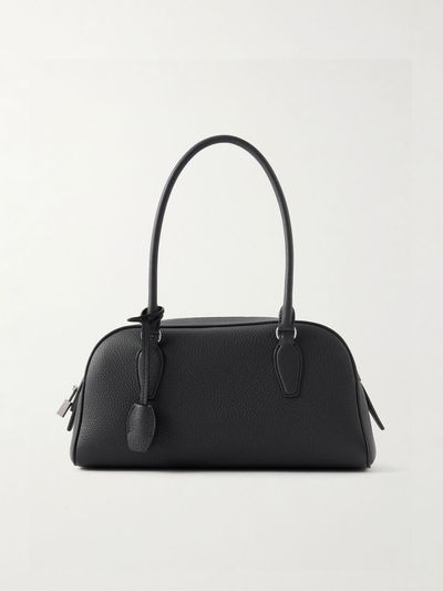 THE ROW India small textured-leather tote