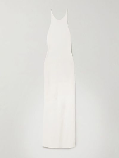 THE ROW Johanne silk-crepe maxi dress