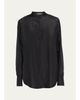 The Row Lula Silk Taffeta Button-Down Top - 1
