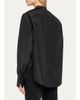 The Row Lula Silk Taffeta Button-Down Top - 3
