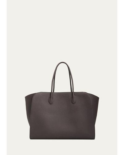 The Row Men's Marlo Grained Leather Tote Bag