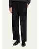 The Row Men's Pascale Wool Twill Pull-On Pants - 4