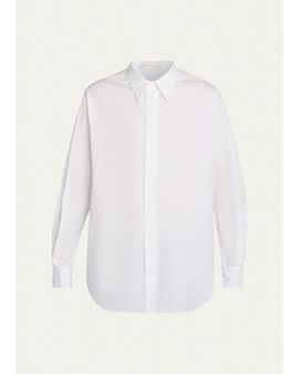 The Row Men's Tomek Cotton Poplin Dress Shirt