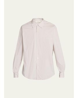 The Row Men's Vanja Cotton Stripe Dress Shirt