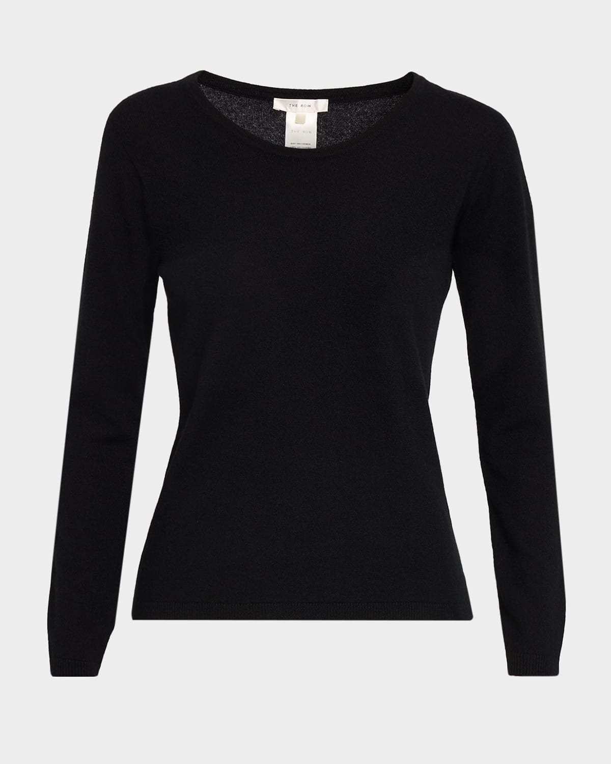 THE ROW Nezana Cashmere Long-Sleeve Top