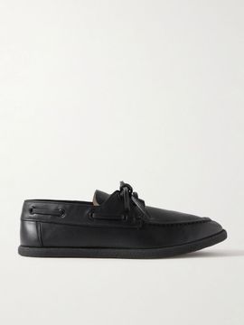 THE ROW Novus Sailor leather loafers