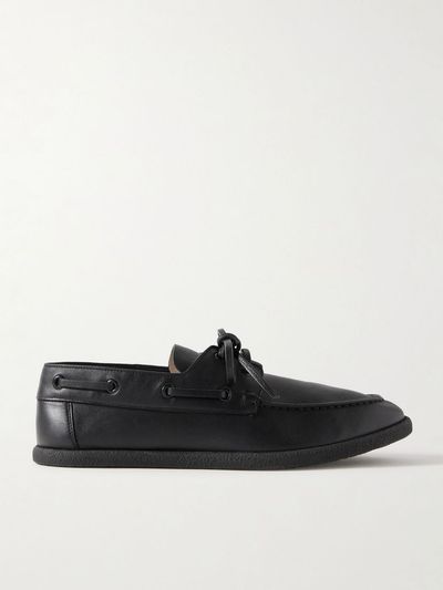 THE ROW Novus Sailor leather loafers
