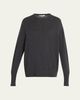 THE ROW Odelle Cashmere Knit Oversized Crewneck Top - 1