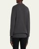THE ROW Odelle Cashmere Knit Oversized Crewneck Top - 3