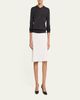 THE ROW Ondre Cashmere-Silk Knit V-Neck Top - 2