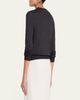 THE ROW Ondre Cashmere-Silk Knit V-Neck Top - 3