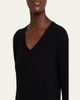 THE ROW Orchidea Cashmere Knit V-Neck Top - 5