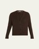 THE ROW Ovida Cashmere V-Neck Cardigan - 1