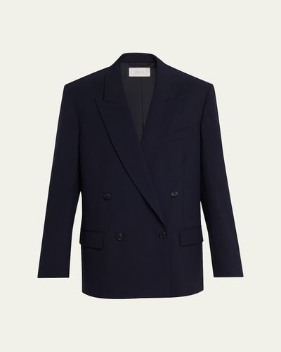 THE ROW Paden Double-Breasted Oversized Jacket